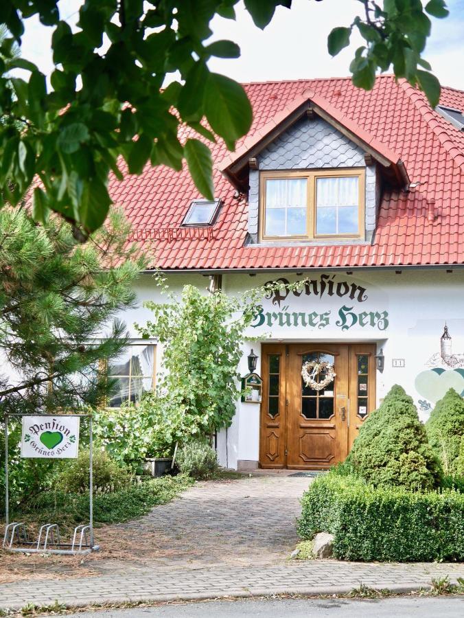 Pension Grünes Herz Tonndorf Exterior foto